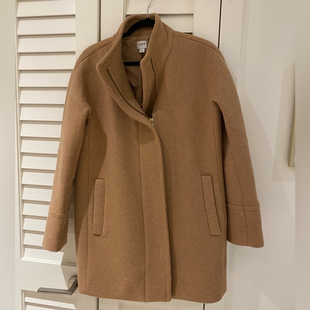 JCrew Factory City Coat, brown - Picture 1 of 6